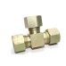 MS Equal Tee Union Couplings Hydraulic Ferrule Fitting
